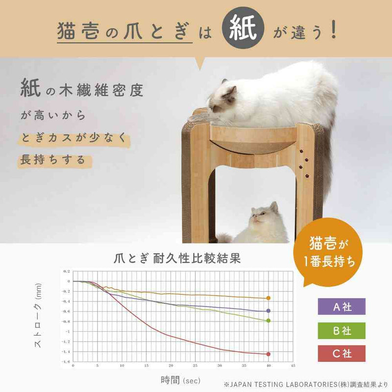バリバリボウルタワーXL ライトブラウン メーカー直送▼返品・キャンセル不可【他商品との同時購入不可】