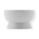 猫用 脚付ウォーターボウル 日本製 ホワイト メーカー直送▼返品・キャンセル不可【他商品との同時購入不可】