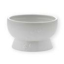 猫用 脚付ウォーターボウル 日本製 ホワイト メーカー直送▼返品・キャンセル不可【他商品との同時購入不可】