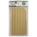 K'sインターナショナル ペーパーストロー11×180mm ナチュラル 530242 20本入