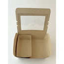 K'sインターナショナル 窓付きバンブーランチボックスM 530709 10枚