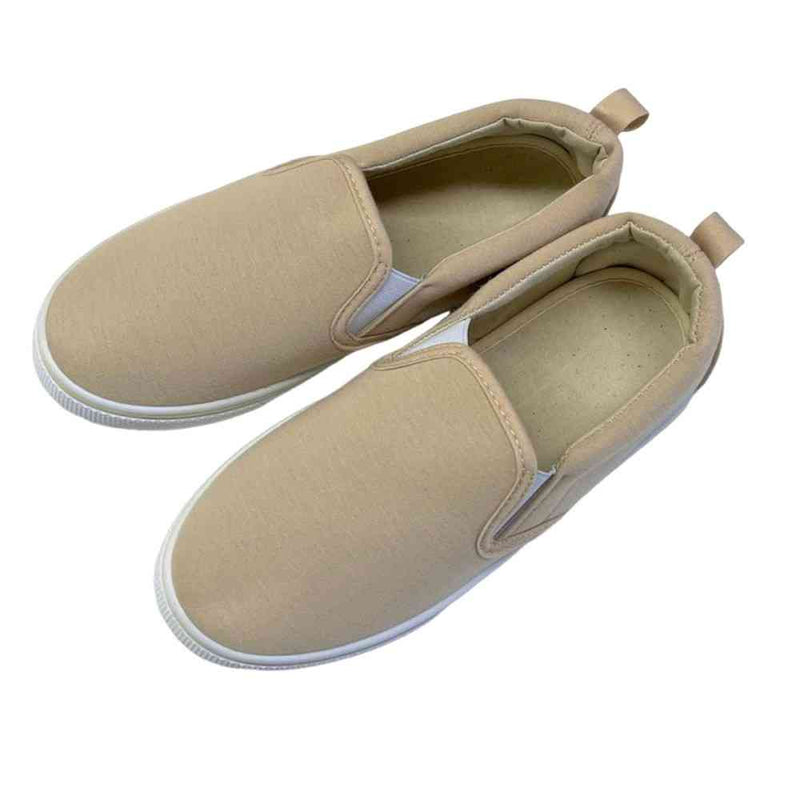 クイン商事 レディーススリッポン スウェットベージュ Lサイズ