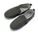 クイン商事 レディーススリッポン スウェットダークグレー Mサイズ