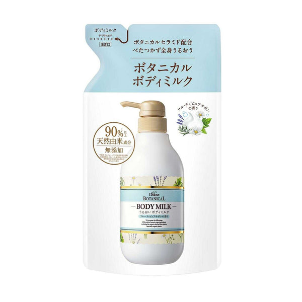 モイストダイアン ボタニカル ボディミルク 詰替フルーティピュアサボン 400ml