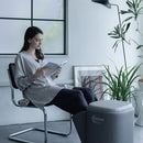 ドクターエア フットマッサージャースツール グレー メーカー直送 ▼返品・キャンセル不可【他商品との同時購入不可】