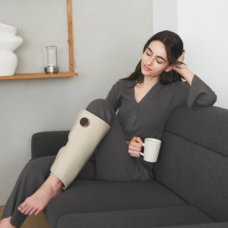 ドクターエア 3DレッグマッサージャーAIR ベージュ メーカー直送 ▼返品・キャンセル不可【他商品との同時購入不可】