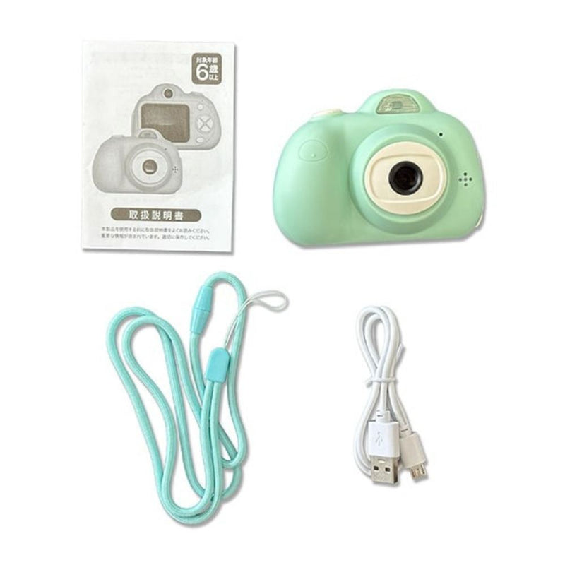 キッズトイカメラ マカロン ピスタチオ メーカー直送 ▼返品・キャンセル不可【他商品との同時購入不可】