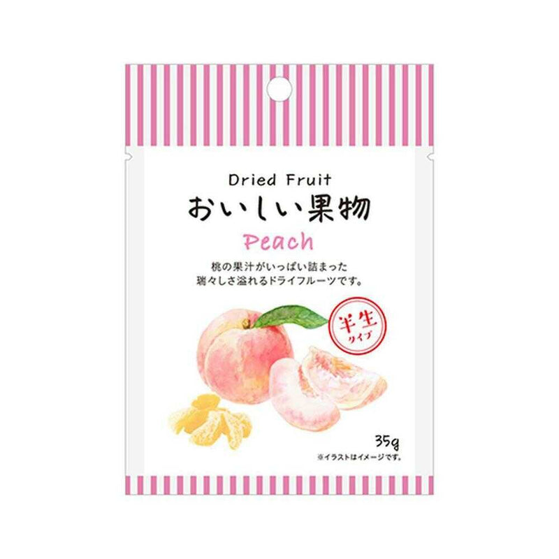 ◆八ちゃん食品 ドライフルーツおいしい果物 もも 35g