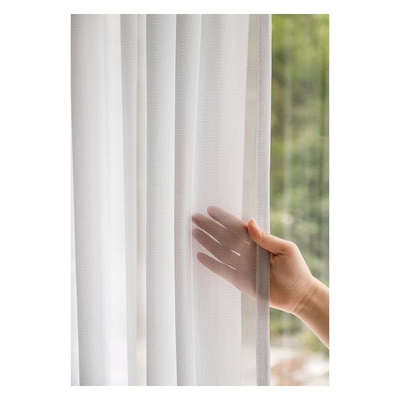 R2ホワイトミラーレース 幅100X丈108cm 2枚入 メーカー直送 ▼返品・キャンセル不可【他商品との同時購入不可】