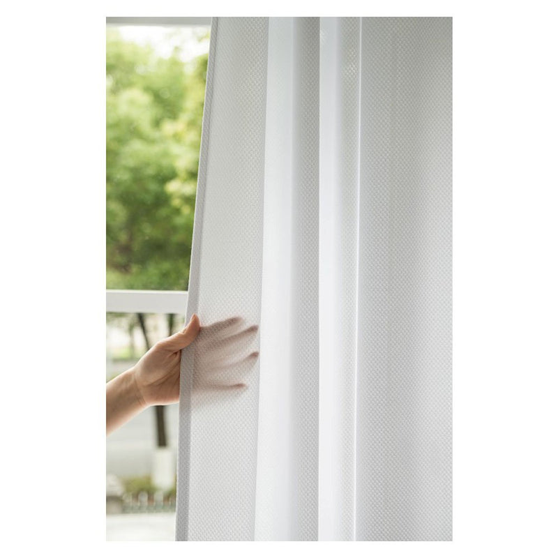 R4遮熱保温エコリエ無地レース 幅100X丈78cm 2枚入 メーカー直送 ▼返品・キャンセル不可【他商品との同時購入不可】