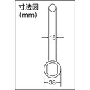 大洋 強力長シャックル 脱落防止 メーカー直送 ▼返品・キャンセル不可【他商品との同時購入不可】