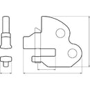 大洋　ＴＡＩＹＯ梁吊り具　ＫＴ－１（１０１２５６５） メーカー直送 ▼返品・キャンセル不可【他商品との同時購入不可】