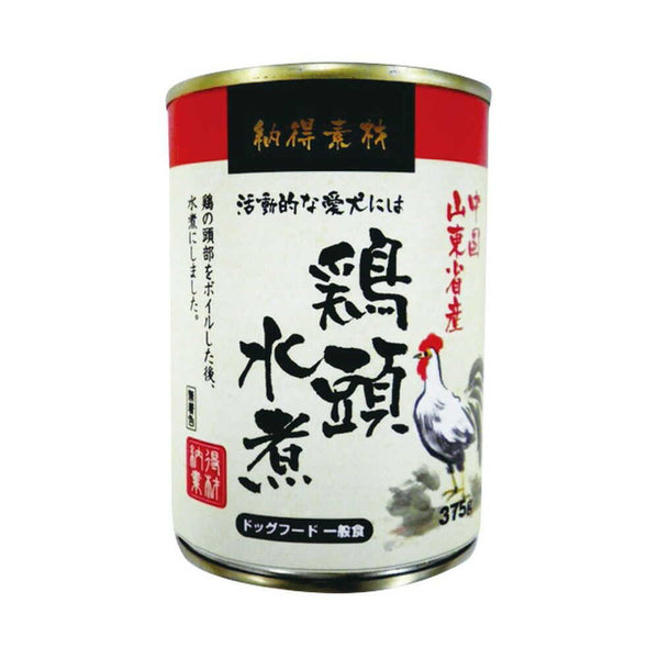 ペットライブラリー 納得素材 鶏頭缶水煮 375g