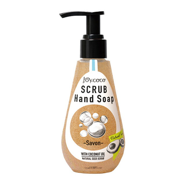 Joy Coco Scrub Hand Soap Savon（温和皂香）200ml