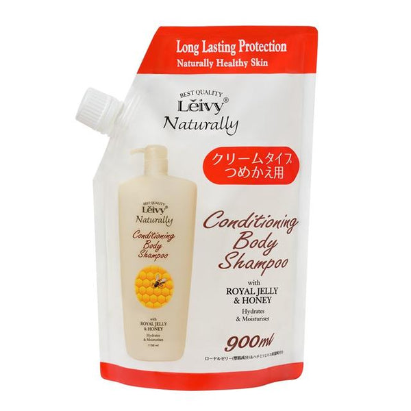 Levy Body Shampoo Royal Jelly &amp; Honey Refill 900ML