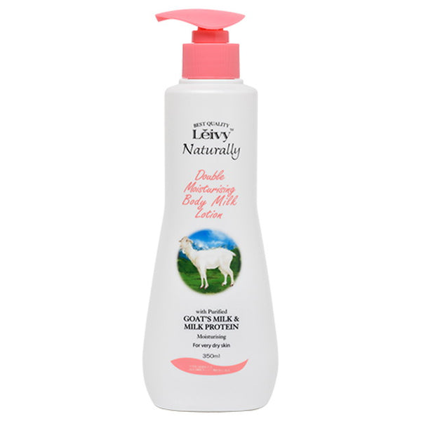 Levy body lotion goat milk pump type 350ml