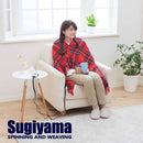 洗える電気ひざ掛け 日本製 SSW22H22 RD メーカー直送 ▼返品・キャンセル不可【他商品との同時購入不可】