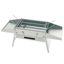 パークレーン 折りたたみステンレスバーベキューコンロＭ ステンレス