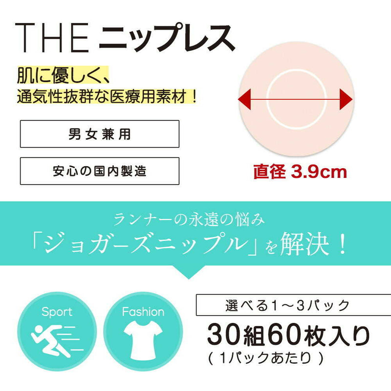 THEニップレス 30セット 60パッチ