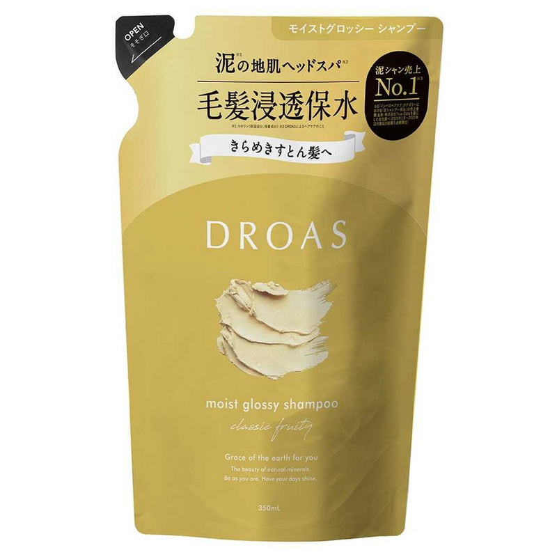 [医药部外品] DROAS 滋润亮泽洗发水替换装