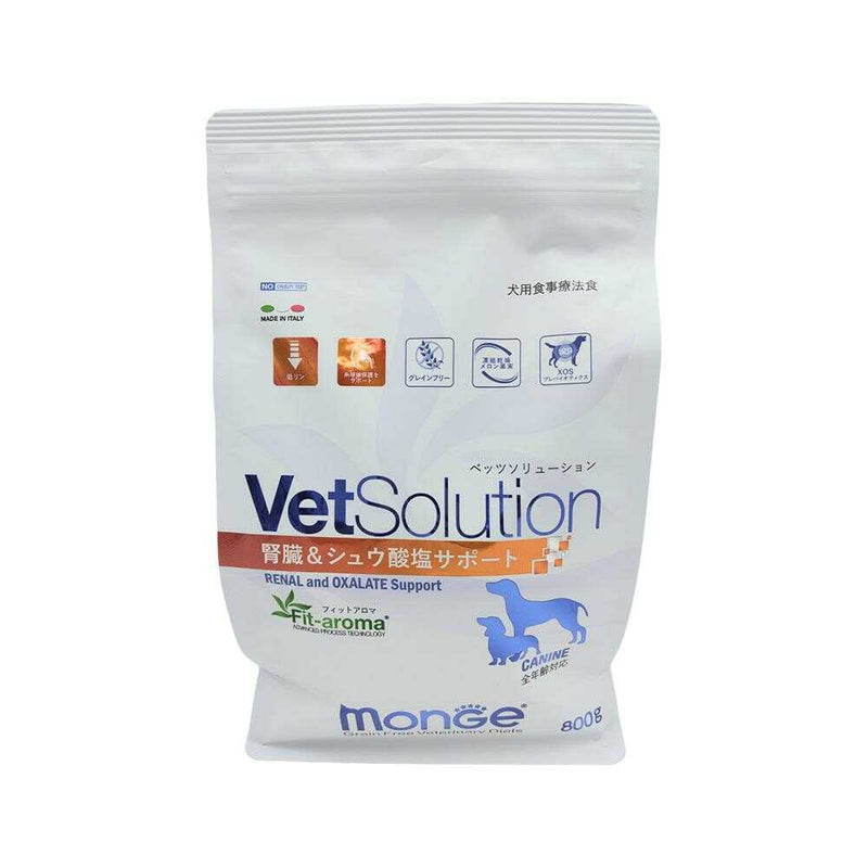 MONGE ベッツソリューション 犬用 腎臓＆シュウ酸塩サポート 800g
