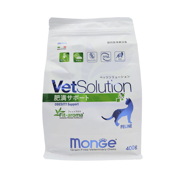 MONGE ベッツソリューション 猫用 肥満サポート 400g
