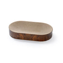 バリバリボウルXL オーバル ダークブラウン メーカー直送▼返品・キャンセル不可【他商品との同時購入不可】