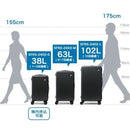 キャリーケースL sfrs-2401-L-IVWH メーカー直送 ▼返品・キャンセル不可【他商品との同時購入不可】