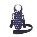 トーン ボトルカバー ショルダー ドットネイビー TC-22