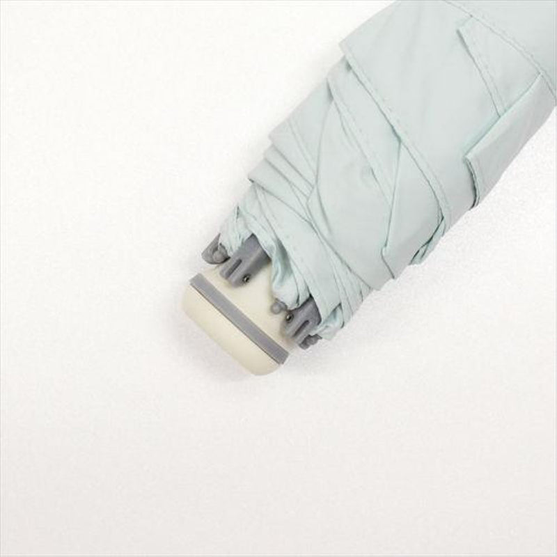 晴雨兼用 折りたたみ傘 50cm ピーチドロップ 17005GR メーカー直送 ▼返品・キャンセル不可【他商品との同時購入不可】