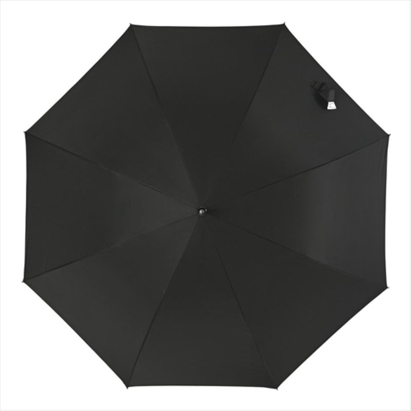 晴雨兼用 長傘 65cm ピーチドロップ 耐風 51831BK メーカー直送 ▼返品・キャンセル不可【他商品との同時購入不可】