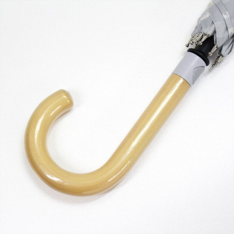 晴雨兼用 長傘 63cm エコルーペット フクロウ 17351GY メーカー直送 ▼返品・キャンセル不可【他商品との同時購入不可