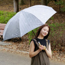 晴雨兼用 長傘 63cm エコルーペット フクロウ 17351GY メーカー直送 ▼返品・キャンセル不可【他商品との同時購入不可