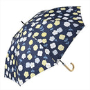 晴雨兼用 長傘 63cm エコルーペット 17391NV メーカー直送 ▼返品・キャンセル不可【他商品との同時購入不可】