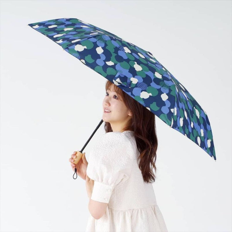 晴雨兼用 折りたたみ傘 58cm エコルーペット 17341GR メーカー直送 ▼返品・キャンセル不可【他商品との同時購入不可】