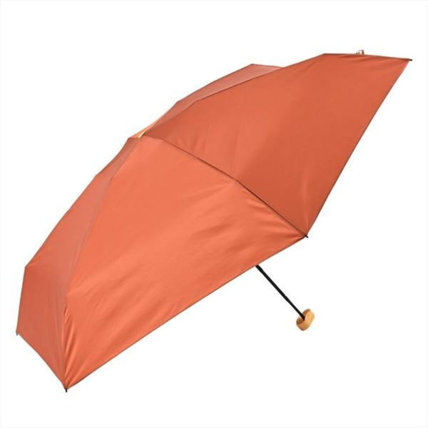 晴雨兼用 折傘 55cm エコルーペット 5段ミニ 16648CA メーカー直送 ▼返品・キャンセル不可【他商品との同時購入不可