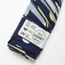 晴雨兼用 折傘 55cm エコルーペット フラワー17421NV メーカー直送 ▼返品・キャンセル不可【他商品との同時購入不可】