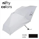 晴雨兼用日傘 折りたたみ傘 ソラニ UVカット 5段 ミニ50cm GY 【直送品】 返品・キャンセル・他商品と同時購入は不可