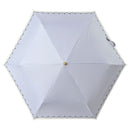 折りたたみ傘 2456SX 遮光バイカラーハート刺繍ミニ メーカー直送 ▼返品・キャンセル不可【他商品との同時購入不可】