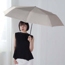 晴雨兼用 折傘 65cm ピーチドロップ遮光 51984BG メーカー直送 ▼返品・キャンセル不可【他商品との同時購入不可】