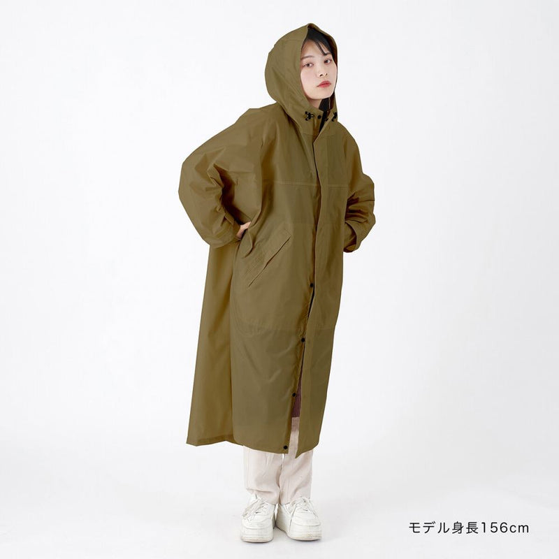 ドルマンレインコート カーキ  60512KHメーカー直送 ▼返品・キャンセル不可【他商品との同時購入不可】