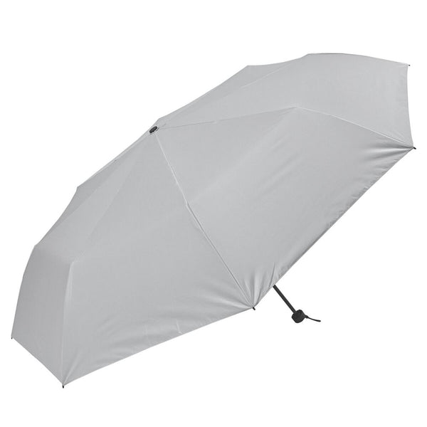 晴雨兼用 長傘 65cmピーチドロップ 遮光 51985GY メーカー直送 ▼返品・キャンセル不可【他商品との同時購入不可】