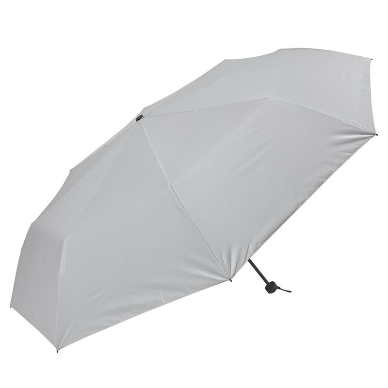 晴雨兼用 長傘 65cmピーチドロップ 遮光 51985GY メーカー直送 ▼返品・キャンセル不可【他商品との同時購入不可】