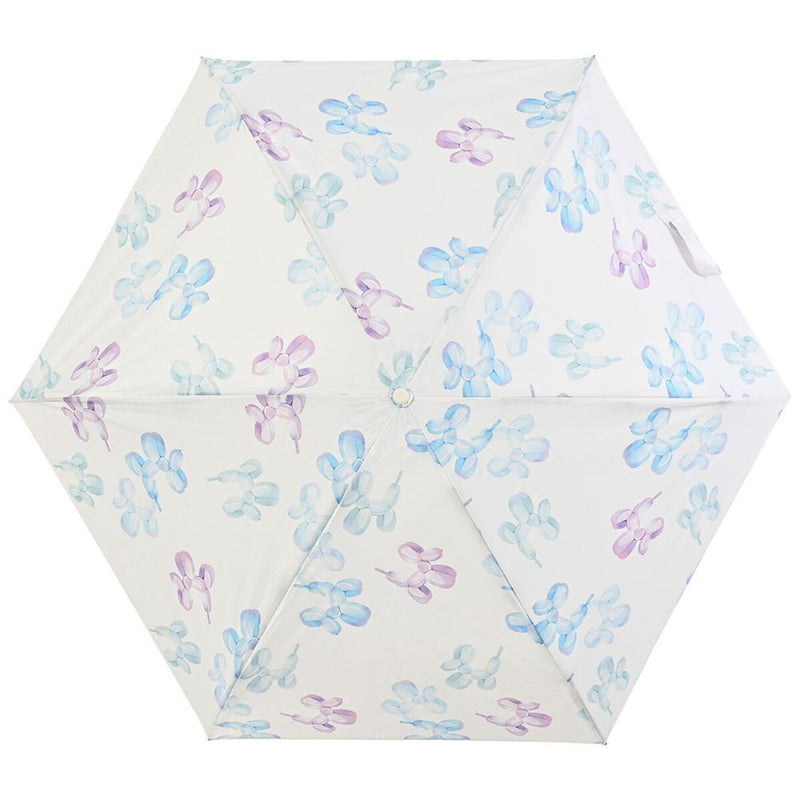 晴雨兼用 折傘 50cm ポケラバルーンドッグ 18161OF メーカー直送 ▼返品・キャンセル不可【他商品との同時購入不可】