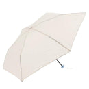 晴雨兼用日傘 UVカット 折りたたみ傘 ポケラ 軽量6段 50cm BG 【直送品】 返品・キャンセル・他商品と同時購入は不可