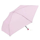 晴雨兼用日傘 UVカット 折りたたみ傘 ポケラ 軽量6段 50cm PK 【直送品】 返品・キャンセル・他商品と同時購入は不可