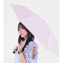 晴雨兼用日傘 UVカット 折りたたみ傘 ポケラ 軽量6段 50cm PK 【直送品】 返品・キャンセル・他商品と同時購入は不可
