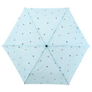 形状記憶 晴雨兼用日傘 折りたたみ傘 メモリラパンダ 軽量50cm 【直送品】 返品・キャンセル・他商品と同時購入は不可