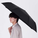 形状記憶 BIGサイズ 晴雨兼用日傘 折畳傘 メモリラ 軽量60cm BK 【直送品】 返品・キャンセル・他商品と同時購入は不可