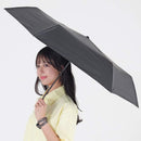 遮光率100％ 晴雨兼用日傘 折畳傘 ソラニ 軽量50cm BK 【直送品】 返品・キャンセル・他商品と同時購入は不可
